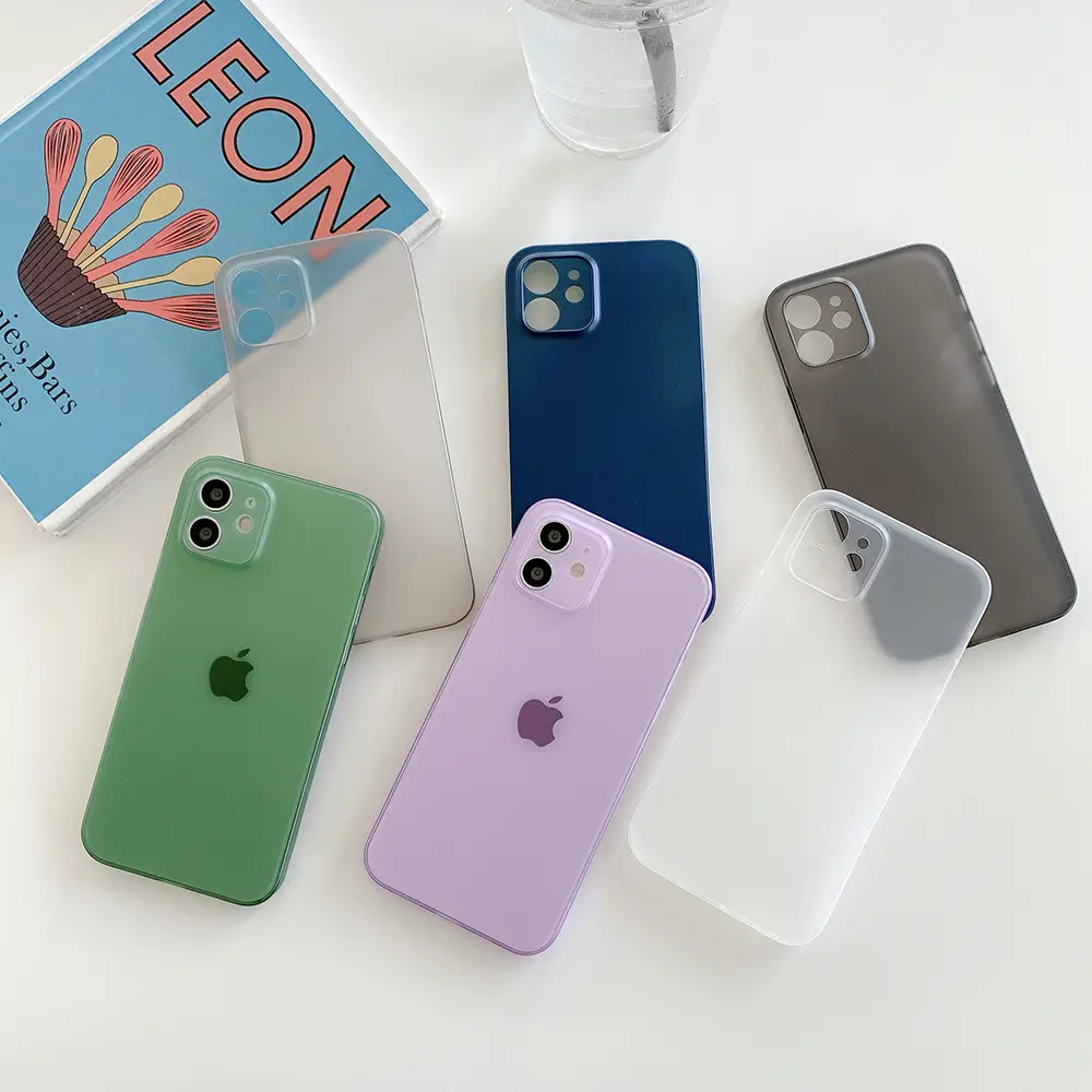 All wrapped very thin frosted material simple lovers suitable phone case for 14 13 12 11 x