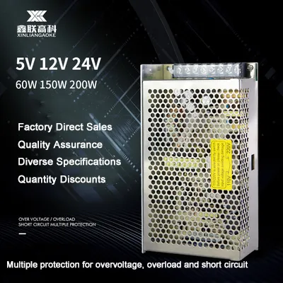 5V 12V 24V 36V 48V импульсный источник питания Supply150w 200w 250w 400w ac dc промышленная домашний светодиодный постоянный ток переменного тока ac блоки питания