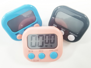 Piccolo Timer digitale da cucina magnetico posteriore e interruttore ON/Off, conto alla rovescia per il conteggio dei minuti secondi (multicolore) - Product Image 6