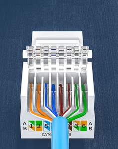 Dụng Cụ Mô Đun Rj45 Rj11 <span class=keywords><strong>Rj12</strong></span> Chất Lượng Cao Giắc Cắm Miễn Phí Cat53 Cat3 Cat5e Cat6 90 Độ Rj45 Giắc Cắm <span class=keywords><strong>Keystone</strong></span> Không Có Răng - Product Image 2