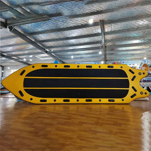 Inflatable Big Stand Up Paddle Board 4M 5Mแพเรือ 10 คนวางตะเข็บทีมกระดานโต้คลื่น - Product Image 6