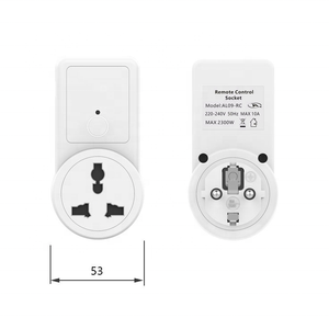 European Standard Remote <strong>Control</strong> <strong>Socket</strong> VDE Plug <strong>Socket</strong> 433 Radio Frequency Remote <strong>Control</strong> <strong>Socket</strong> - Product Image 4