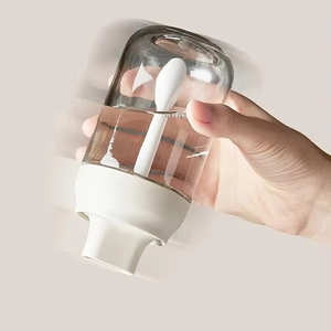 Wholesale Kitchen 250ml Leakproof and Moisture Proof Glass <strong>Spice</strong> <strong>Jar</strong> With Spoon Seasoning Salt Dispenser Containers Bottle - Product Image 2