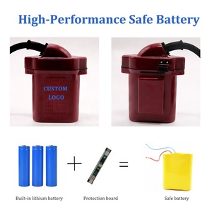KL5LM LED kablolu şarj edilebilir güvenlik patlamaya dayanıklı madenciler madencilik far kapağı lamba USB güç bankası olarak kullanılır - Product Image 4