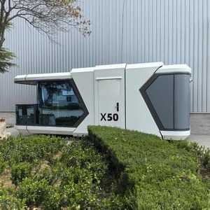 Luban Cabin Prefab Capsule <strong>House</strong> <strong>Fashion</strong> Design for Off-Grid Villa and Kitchen Use Steel Structure Apple Cabin - Product Image 5