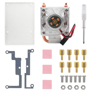 52Pi Ice Tower Cooling Fan for <strong>Raspberry</strong> <strong>Pi</strong> 4 Copper Tube with RGB Fan + Acrylic Plate <strong>Case</strong> for <strong>Raspberry</strong> <strong>Pi</strong> 4 <strong>Model</strong> B - Product Image 5