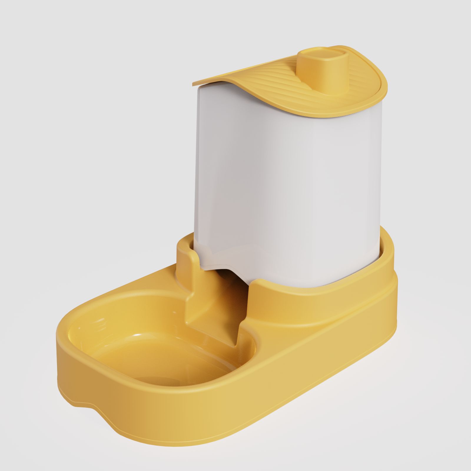 Mangeoire cottage fromage jaune-18l