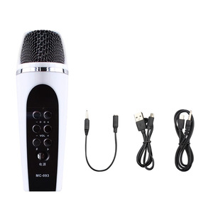 MC093 Portable <strong>Small</strong> USB Mic Live Radio National <strong>K</strong> Song Voice Changing Noise Cancelling Male Female Singing Sound Microphone - Product Image 2