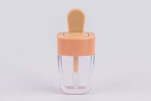 8ml Custom Color Kosmetik behälter Lip gloss Behälter Tube Lip gloss Tubes mit Big Brush Big Wand - Product Image 2