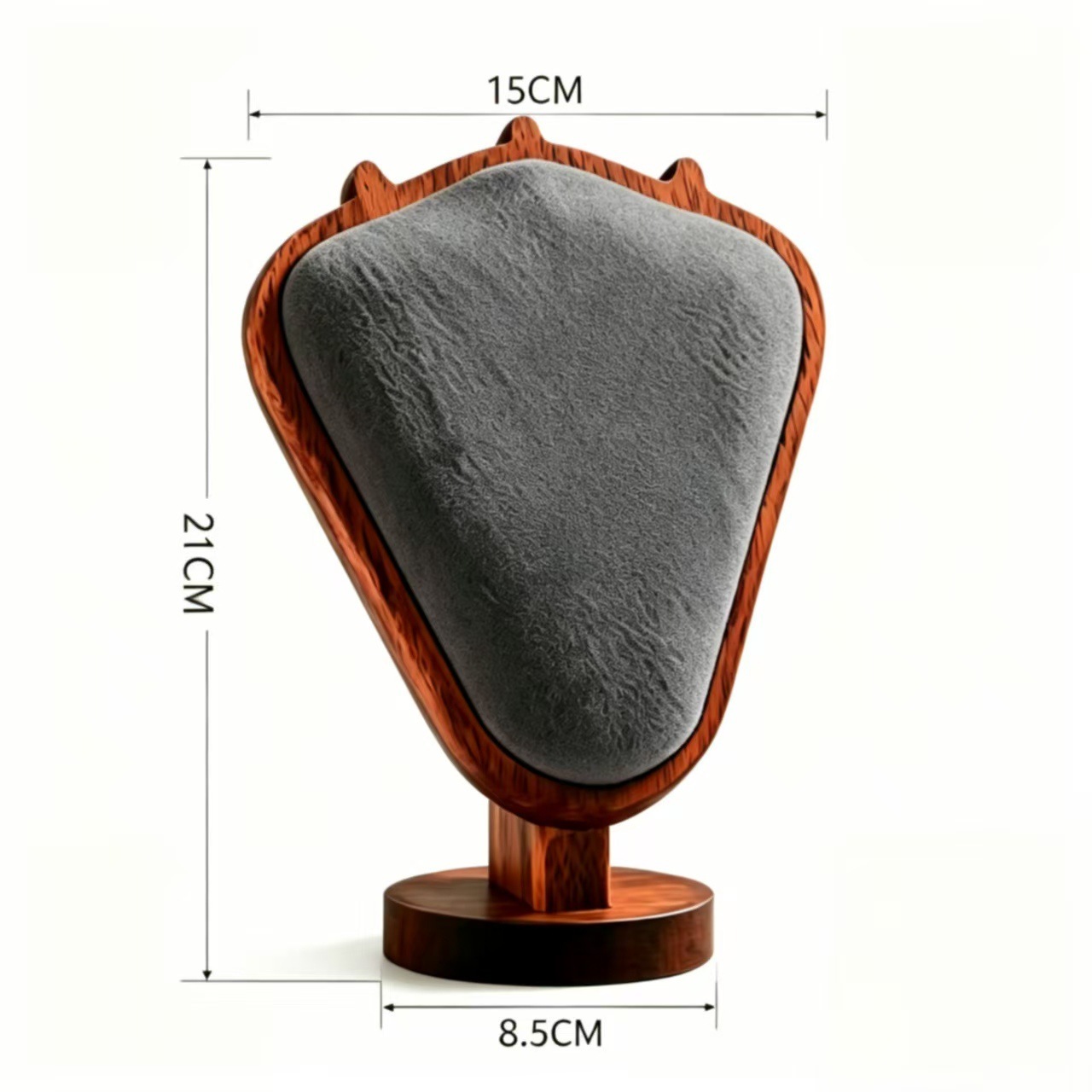 Walnut wood grain gray