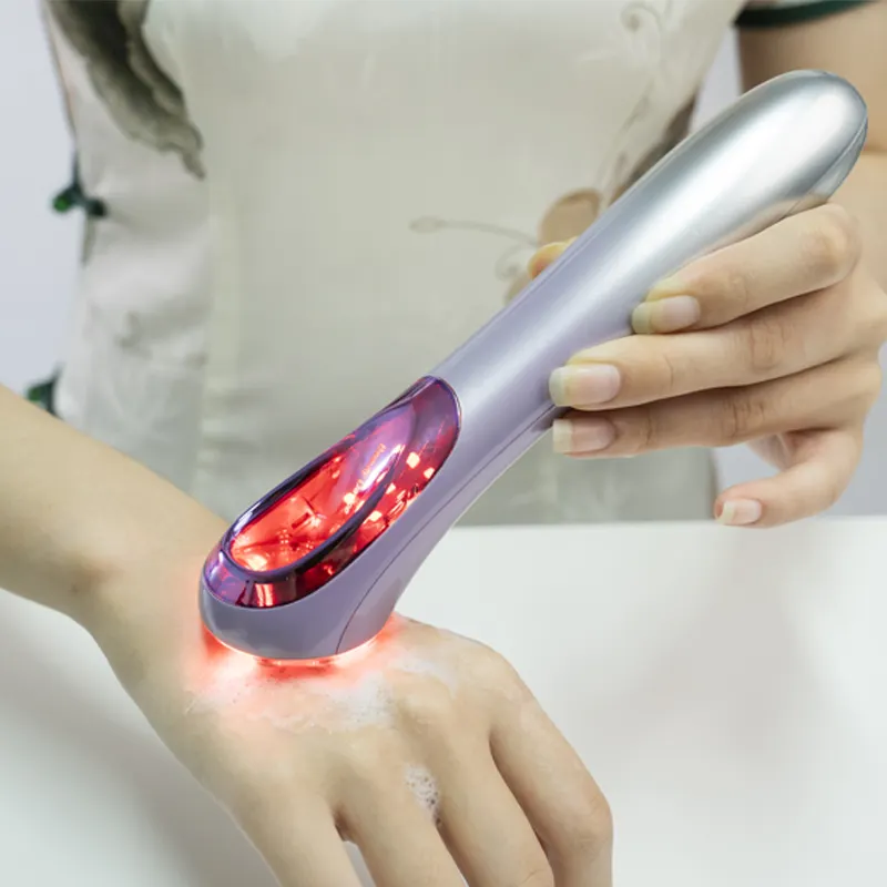 new beauty product face lifting tightening for home use RF EMS beauty device red and blue light