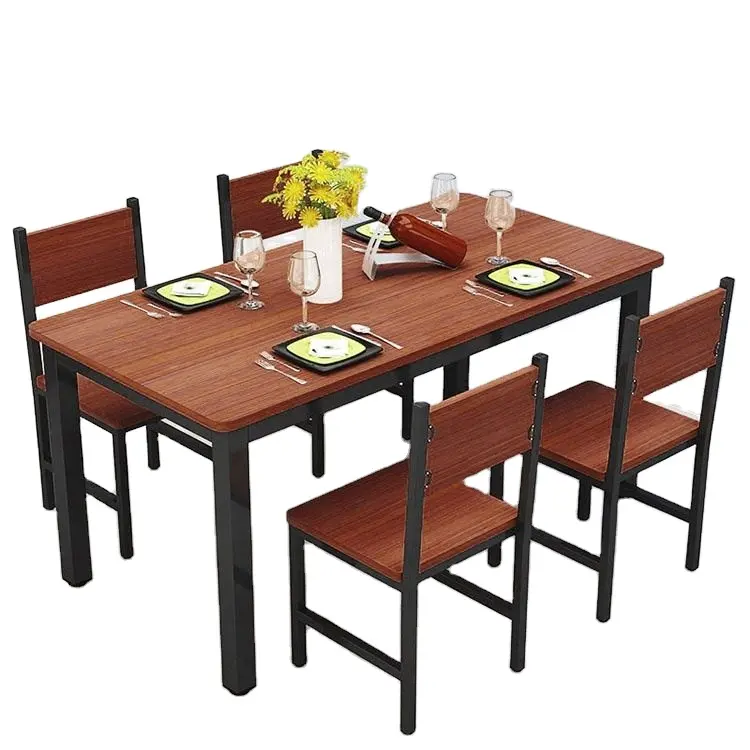 Table et chaises de salle à manger pratiques de style européen YQ JENMW