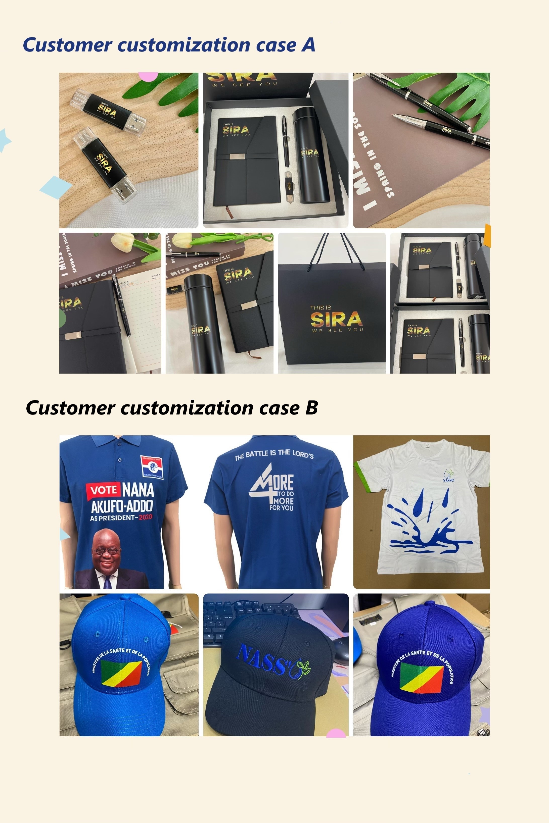 Promotional goodies