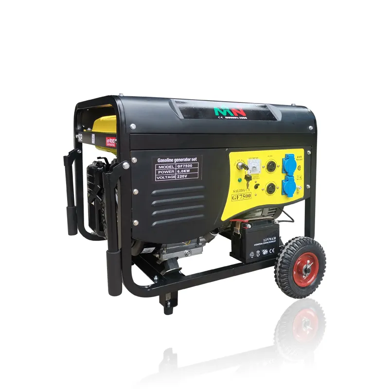 Portátil generador de energía de mini Precio de generador de 2.5KVA 2500W pequeños generadores para uso en el hogar