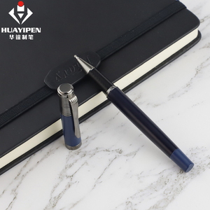 高品质独特笔夹彩色金属滚筒笔厂家定制logo - Product Image 3