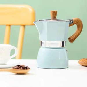 Moka Pot Italian Coffee Maker Coffee Pot 3 Cup Stovetop Espresso Maker For Gas Or Ceramic Stovetop Camping Manual Coffee