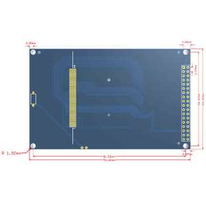 Módulo de pantalla LCD TFT de 3,5 pulgadas 3,5 "480x320 Pantalla a color ST7796 Controlador IC Interfaz paralela de 16 bits para Mega2560 - Product Image 3