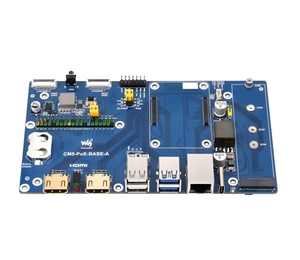 Waves hare Raspberry Pi Compute Module 5 Entwicklungs platine POE-Funktion mit allen Varianten für CM5 IO Board - Product Image 4