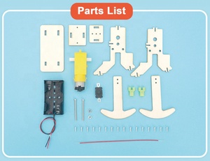DIY электрическая прогулочная модель робота наборы для детей школьная Паровая обучающая Студенческая экспериментная научная обучающая игрушка для детей - Product Image 3