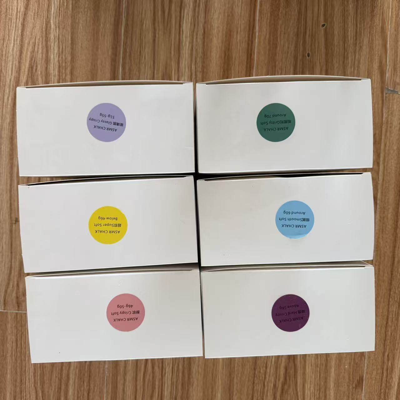 White #4 chalk bundle