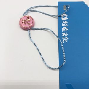 Custom Design Garment Tags Clothing Tag Hangtag <strong>String</strong> <strong>Round</strong> Plastic <strong>hang</strong> Tag <strong>String</strong> <strong>Loop</strong> for Clothing - Product Image 6