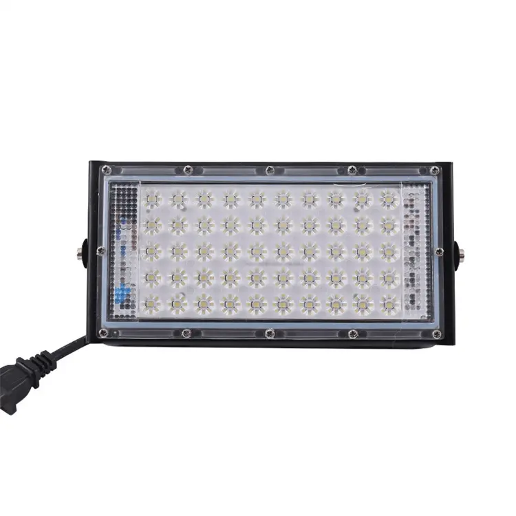 상업용 야외 IP66 방수 50W LED 홍수 빛 휴대용 SMD 2835 램프 주도 투광 조명