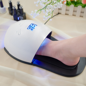 High Quality Mini Portable UV <strong>LED</strong> <strong>Lamp</strong> Dual <strong>Nails</strong> <strong>Nail</strong> Stick Stand <strong>12W</strong> Charging Capability Customizable Logo Home Use