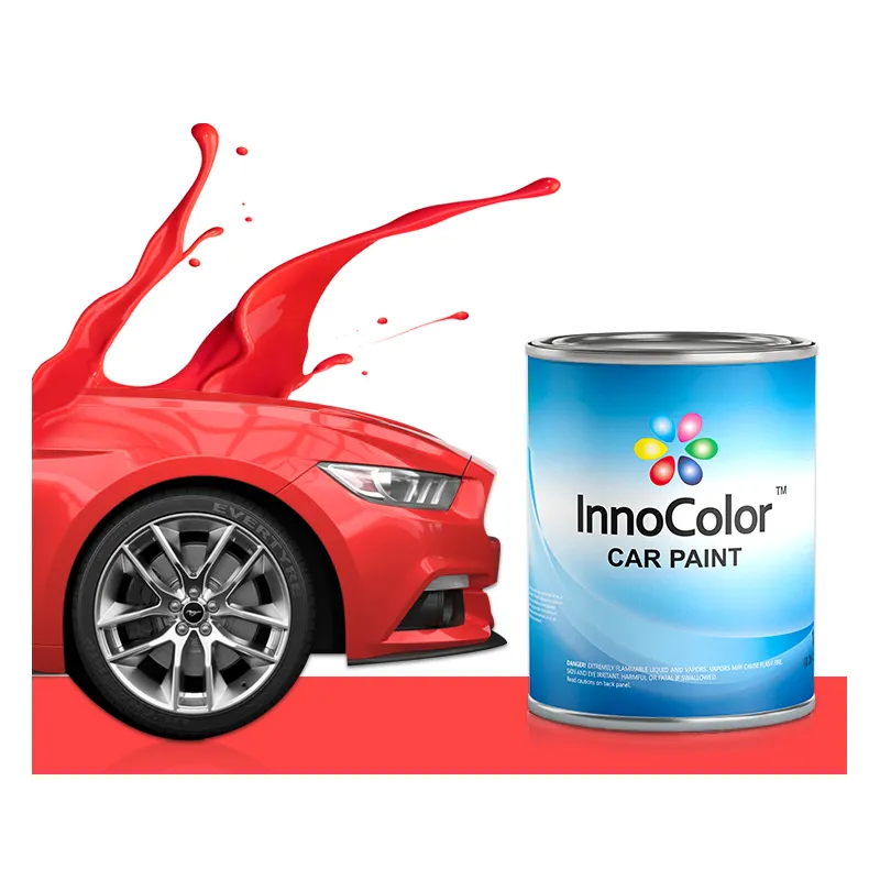 InnoColor स्पष्ट कोट Refinish निर्माता थोक निविड़ अंधकार कार पेंट Autobody मरम्मत ऑटोमोटिव पेंट