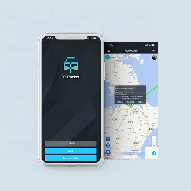 Yiwen الأمن GPS GSM جي بي آر إس سيارة مركبة الوقود نظام تتبع ل Motoer الدراجة مع شحن تطبيق جوال و جوجل خريطة