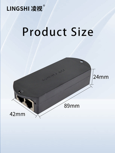 2ポートPoEネットワークエクステンダー1ポート10/100M入力2 RJ45出力PoEエクステンダーIPデバイス用 - Product Image 5