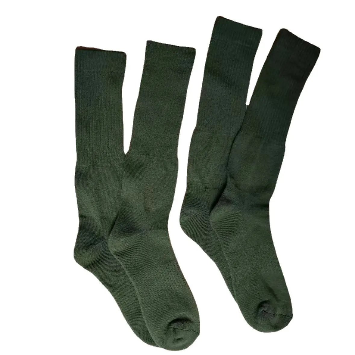 Calzini personalizzati verde militare calzini compressione equipaggio calzino