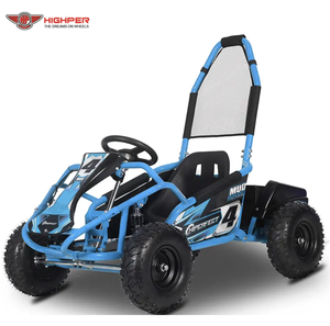 HIGHPER yeni yarış go kart, çocuklar için 1000w 48v elektrikli buggy - Product Image 2