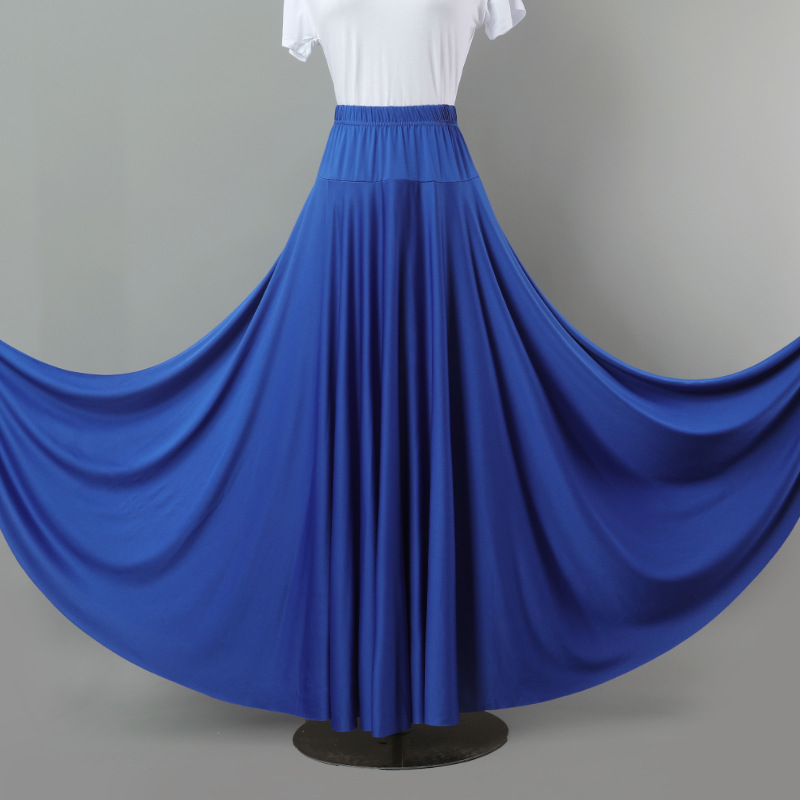 Falda azul de 75 cm