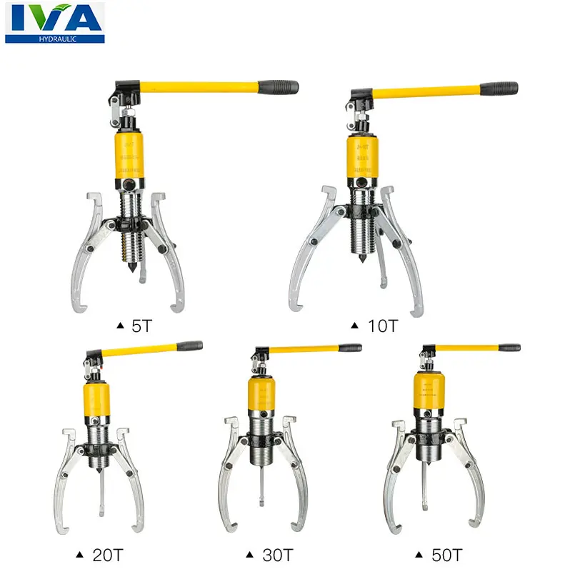 2つまたは3つのグリップアーム油圧ベアリングホイールプルセット油圧ギアプーラーヘッド