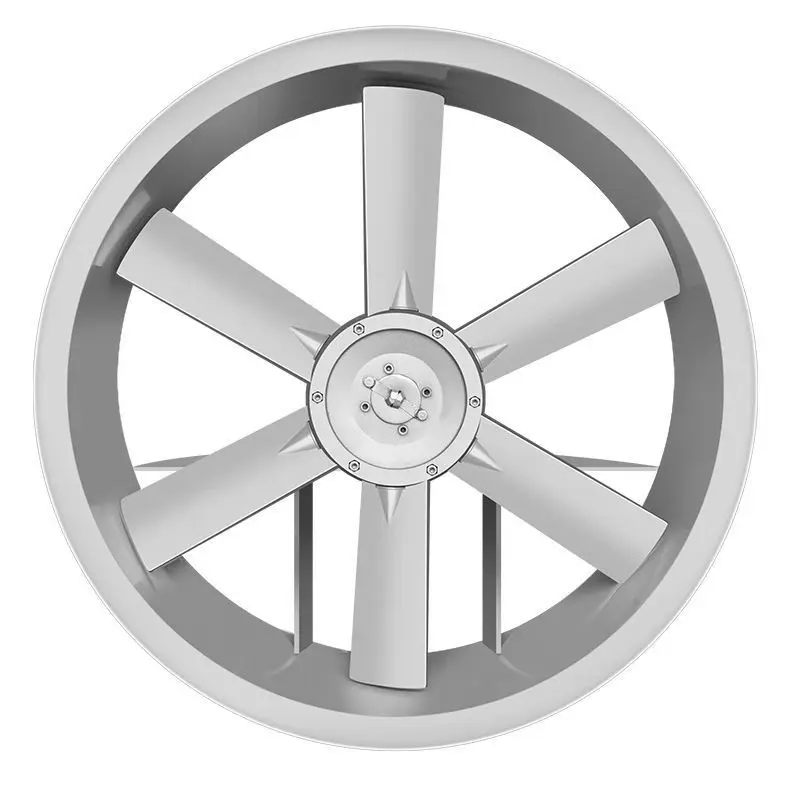 GuangDong High Temp Stand Reversible Axial Fan With Aluminum Axial Fan Impeller