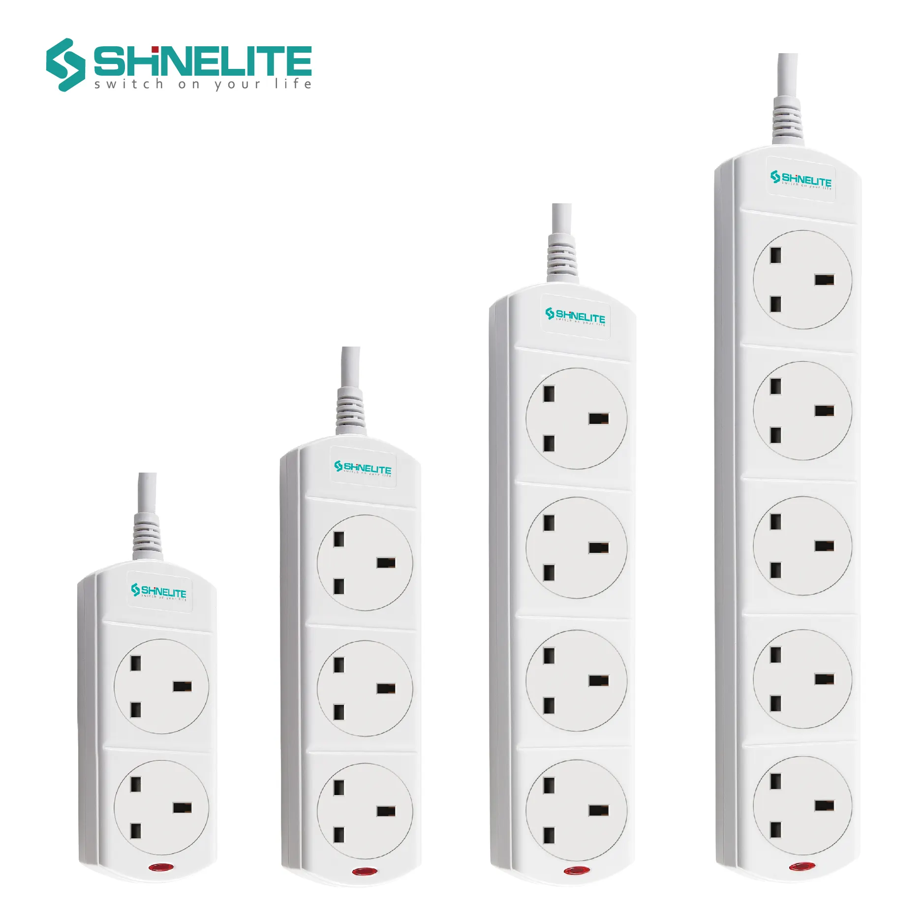 2 Jaar Garantie Goede Kwaliteit 3 Way Extension Socket Meerdere Plug Socket