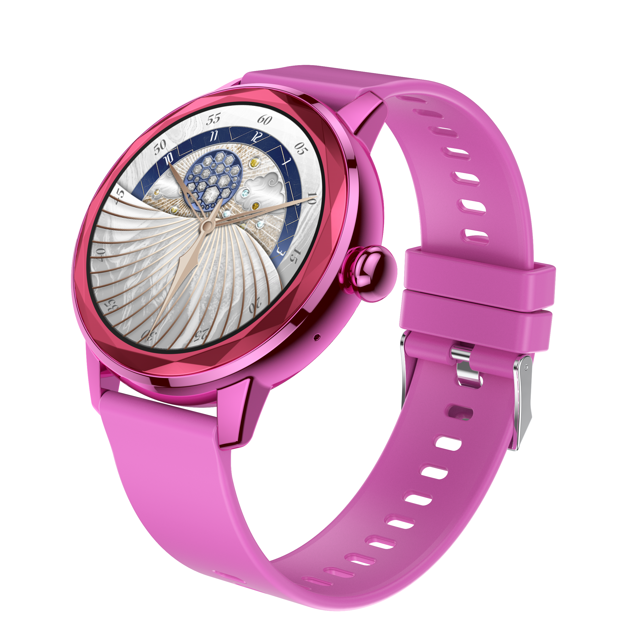 Métal rose + silicone