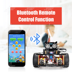 Tscinbuny Mega328 4WD Robot araç kiti öğrenci akıllı programlama bulmaca Arduino için değiştirilebilir çoklu modları