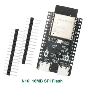 ESP32-C6 ESP32 WiFi+<strong>Bluetooth</strong> Internet Of Things Dual Type-C Development Board ESP 32 Core Board ESP32-C6-DevKit C For <strong>Arduino</strong> - Product Image 4