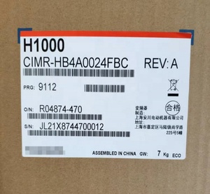 המקורי yaskawa h1000 vfd 3 שלב 3.7kw CIMR-HB4A0015FBC נהגים תדר משתנה