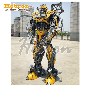 定制cosplay人体尺寸穿着骑士led机器人服装成人表演表演服装 - Product Image 6