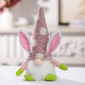 Lighted Easter Gnome Table Decor Glowing <strong>Rudolf</strong> Gnomes with LED Light Battery Operated for Easter Holiday - Product Image 6