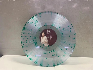 レコードプレーヤーメーカーのビニールレコードプレス用の透明LPにプロモーションカスタム音楽が黄色にスプラッシュ - Product Image 4
