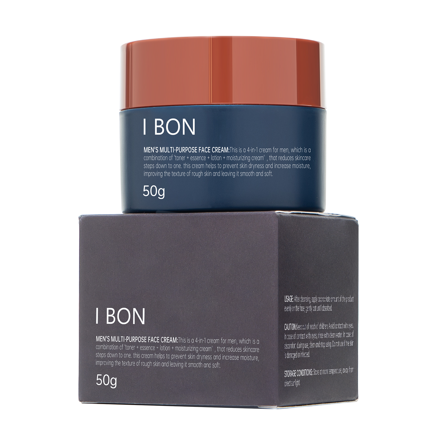 I BON Men's Multi-Purpose Face Cream 50g