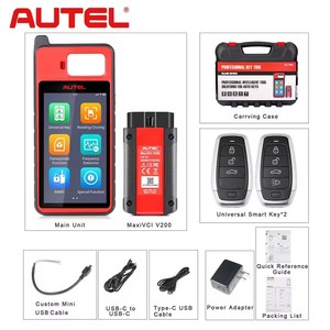 Autel MaxiIM KM100 Key Fob Programación Inmovilizador Herramienta 2PCS Autel IKEY para 60s Key Generation OBD IMMO Key Learning en 99% Car - Product Image 3