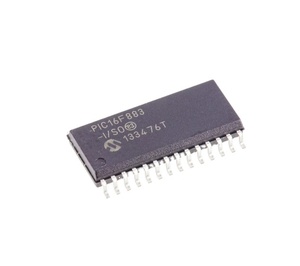 <strong>PIC16F883</strong>-I/SO SOP-28 MCU 8-bit PIC RISC 7KB Flash 2.5V/3.3V/5V <strong>PIC16F883</strong> SMD Integrated Circuit <strong>PIC16F883</strong>-I/SO - Product Image 1