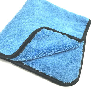 Microfiber Towel With Two <strong>Different</strong> Side Pile Microfibre <strong>Cloth</strong> One Side Is Long Pile the Other Side Standard Pile - Product Image 1