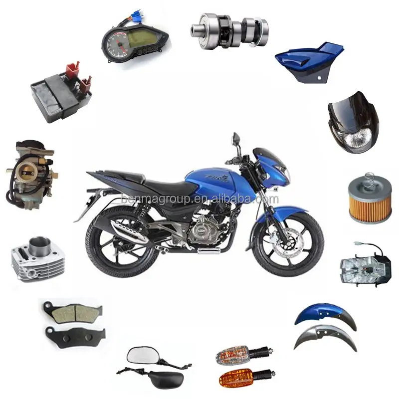 HF BENMA Peça de reposição e acessórios para motor de motocicleta Psrt 102 120 127mm 3mm placa de embreagem de espessura para PULSAR180