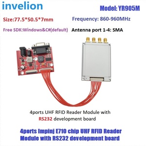 Impinj e710 sdk python UHF RFID reader module 4 porte dell'antenna SDK gratuito per la gestione della logistica e il sistema di cronometraggio della corsa sportiva - Product Image 4