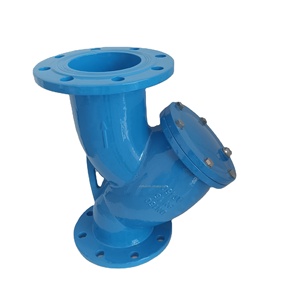 Su buharı ve yağ kullanımı için sünek demir dökme çelik paslanmaz çelik flanş ve dişli uç Y tipi süzgeç - Product Image 1